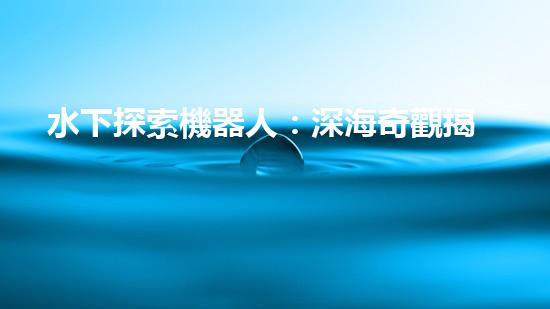 水下探索機器人：深海奇觀揭秘，誰是最勇敢的探險家？